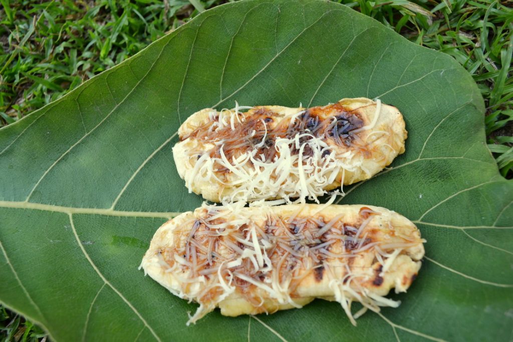 Pisang Epe salah satu menu di Leko Kafe Rumah Hijau Denassa