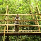 RHD. Prisca Paramita Adnan, Bunda PAUD Kabupaten Gowa di Sky Garden Rumah Hijau Denassa (13.12.2016)