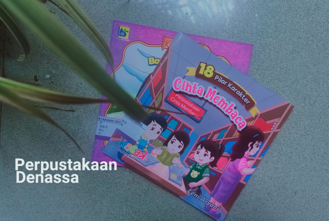 RHD. Koleksi Buku Perputakaan Denassa, Cinta Membaca (Foto: Denassa)