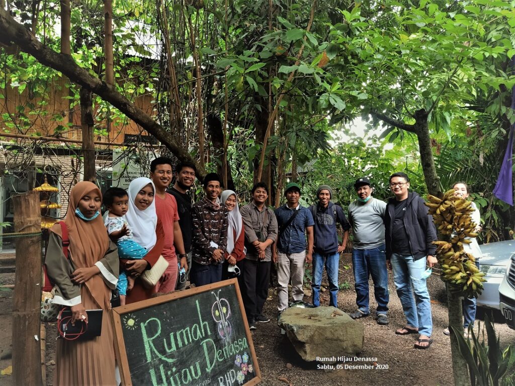 RHD. Peserta Emposipitangarri Gowa Cities Creative Network di Rumah Hijau Denassa (05.12.2020)