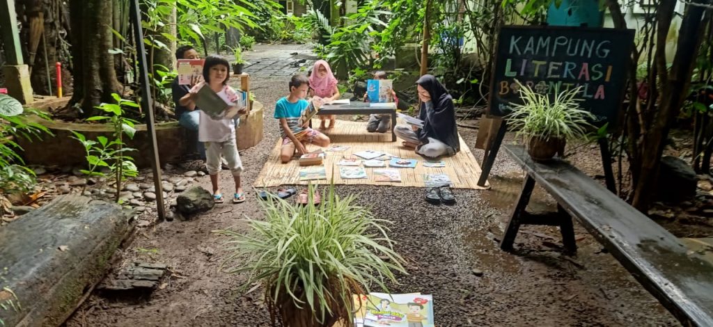 RHD. Kelas Komunitas yang Tergabung Dalam Kelas Membaca TBM Denassa dan Kampung Literasi Borongtala (29.01.2021)